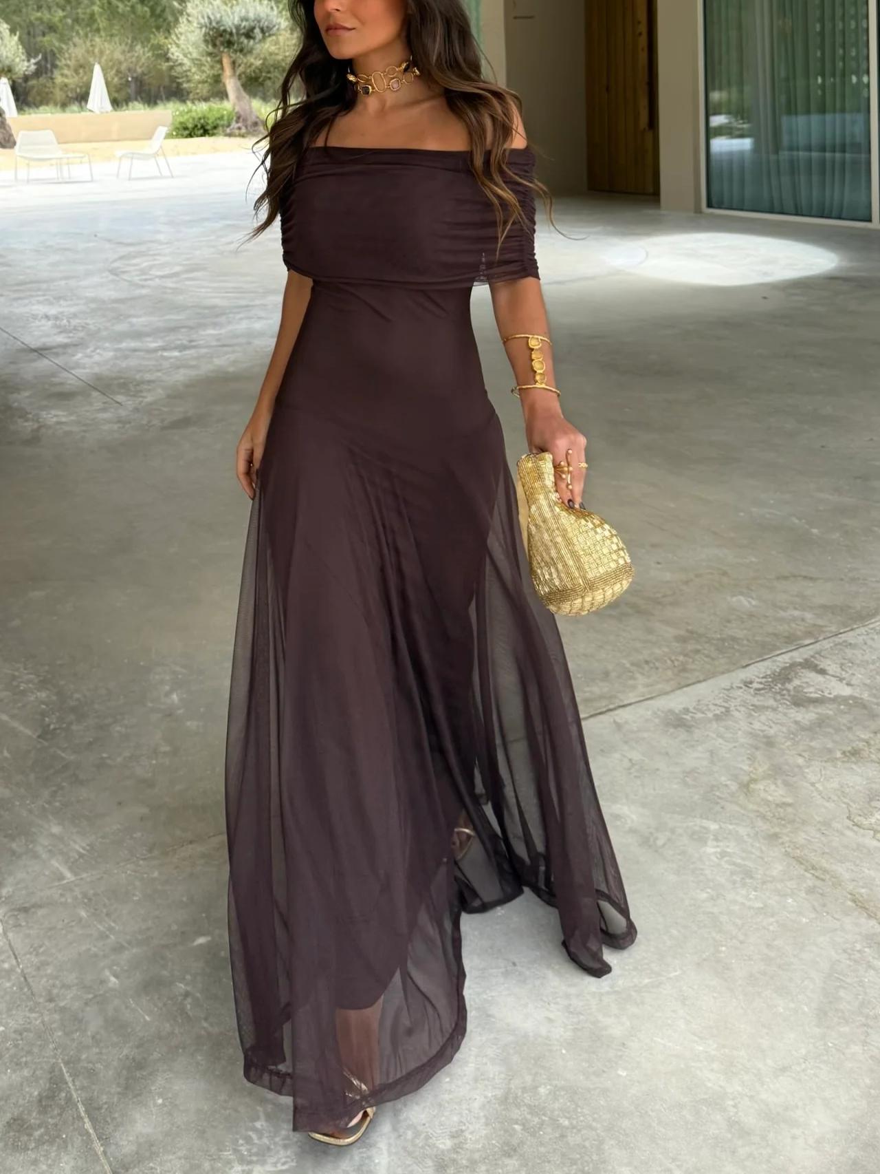 chinese dress ladies Verde Kimberly Maxi Dress – Heaven Swim Australia main image 1