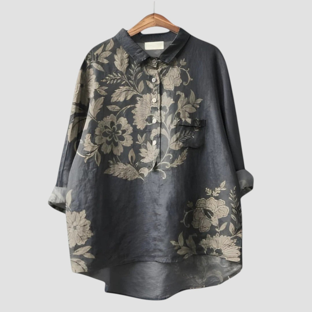 Barbara - Luxe Satin Blouse