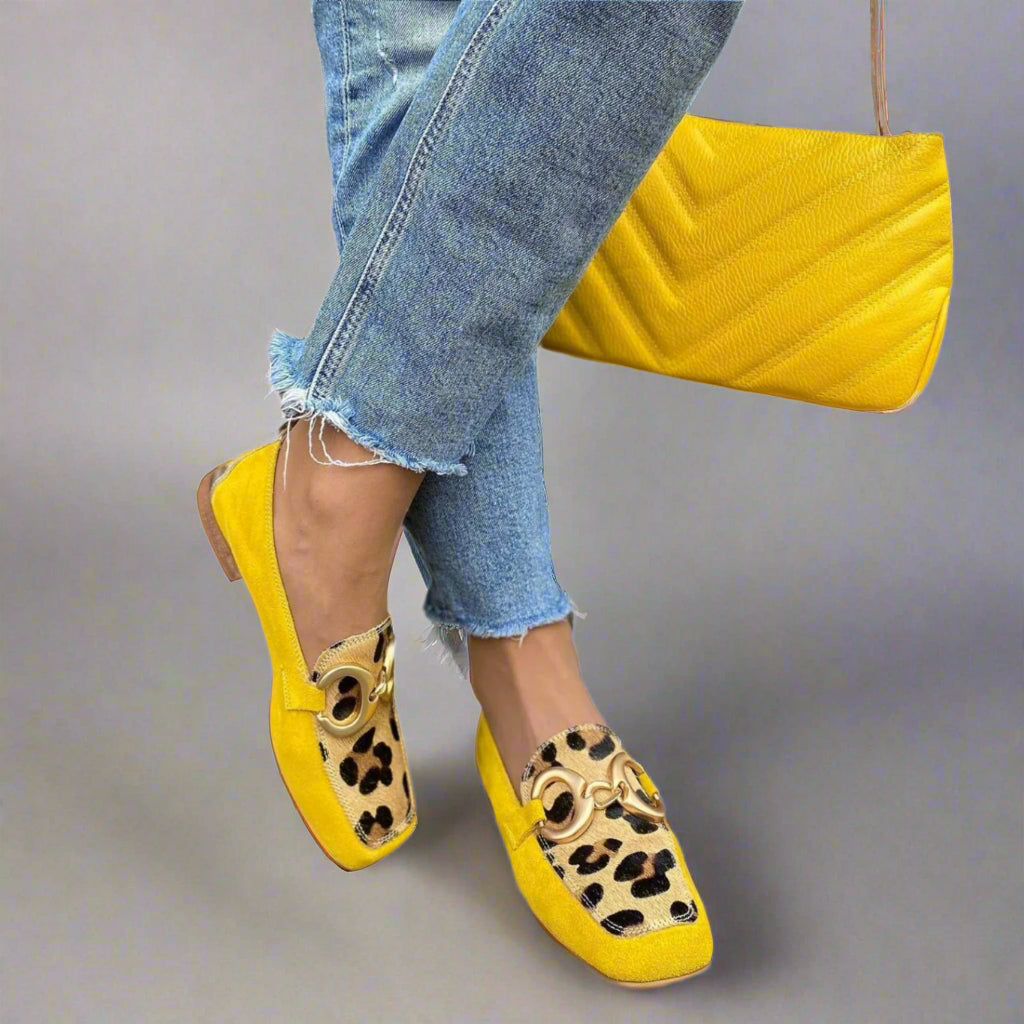 Flora - Luxe Leather Loafers