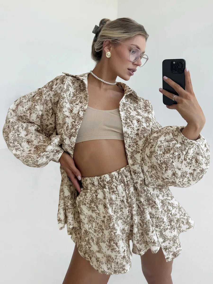 Kiara - Soft Cotton Two-Piece Set