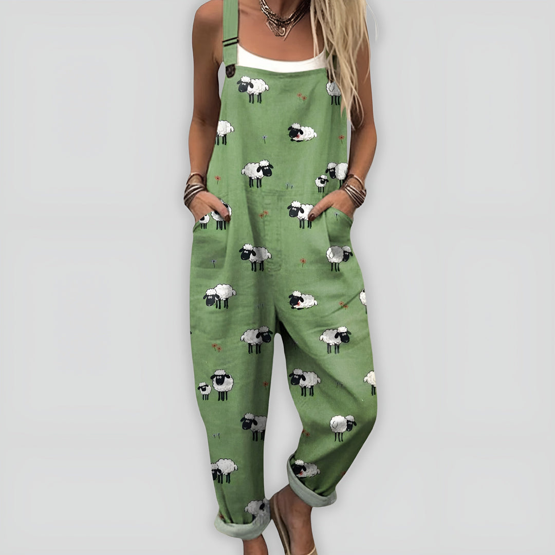 Maya - Soft Cotton Jumpsuit