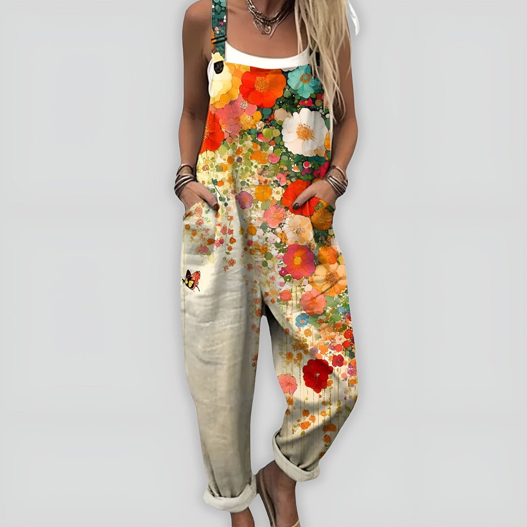 Molly - Soft Floral Jumpsuit