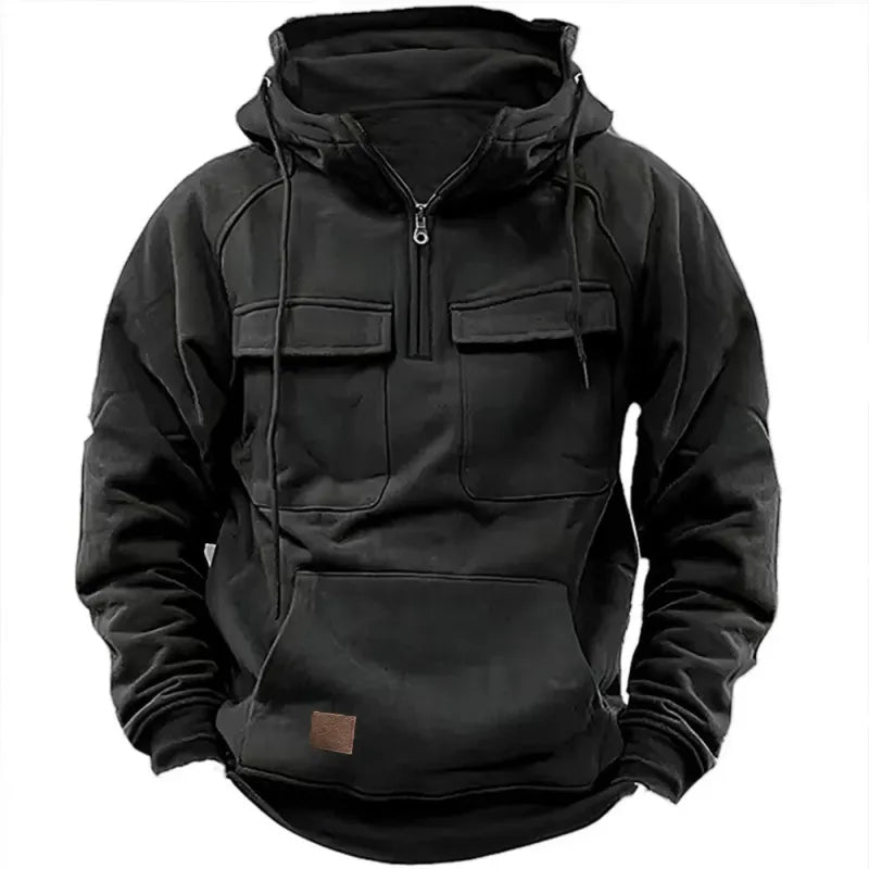Arlo - Rugged Sweatshirt Jacket