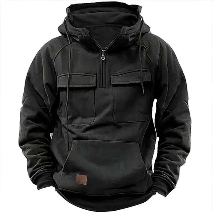 Arlo - Rugged Sweatshirt Jacket
