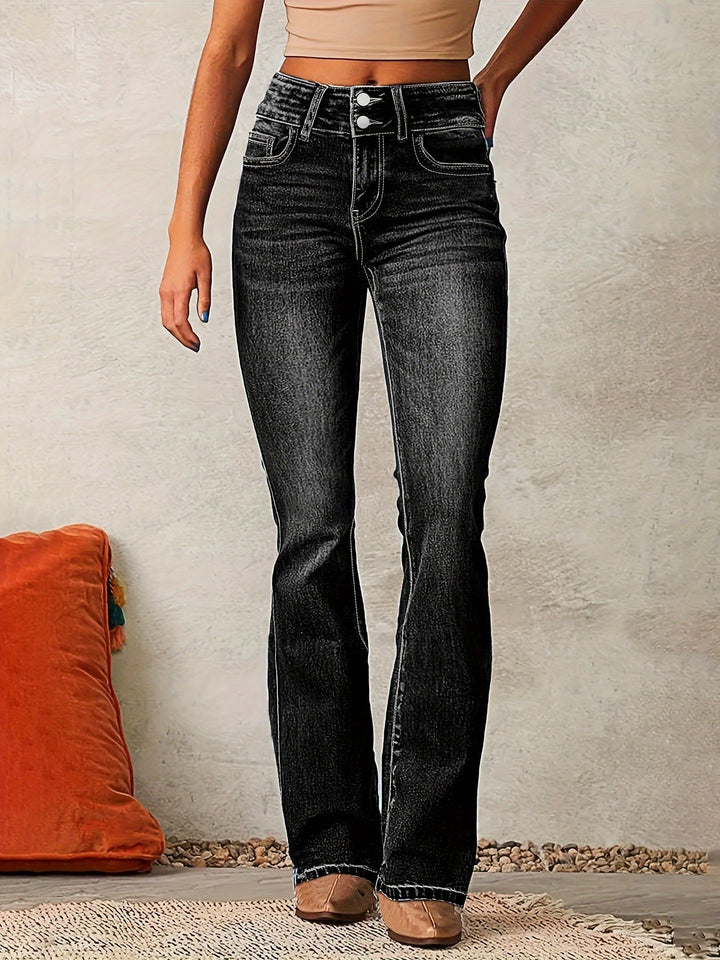 Thea - Sleek Flared Pants