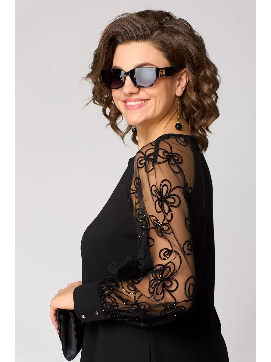 Francine - Elegant Sheer Midi Dress