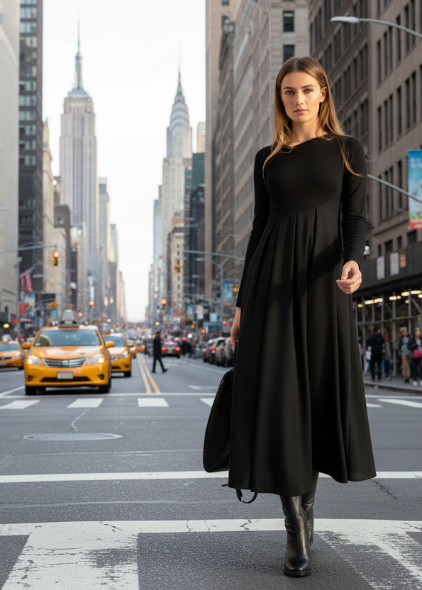 Taryn - Soft Flowing Dress