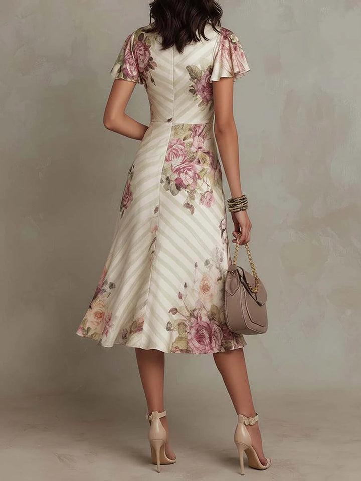 Kimberly - Flowing Satin Dress