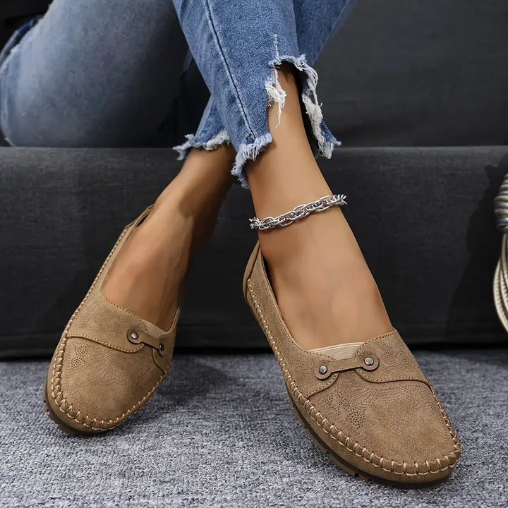 Yuki - Soft Leather Flats