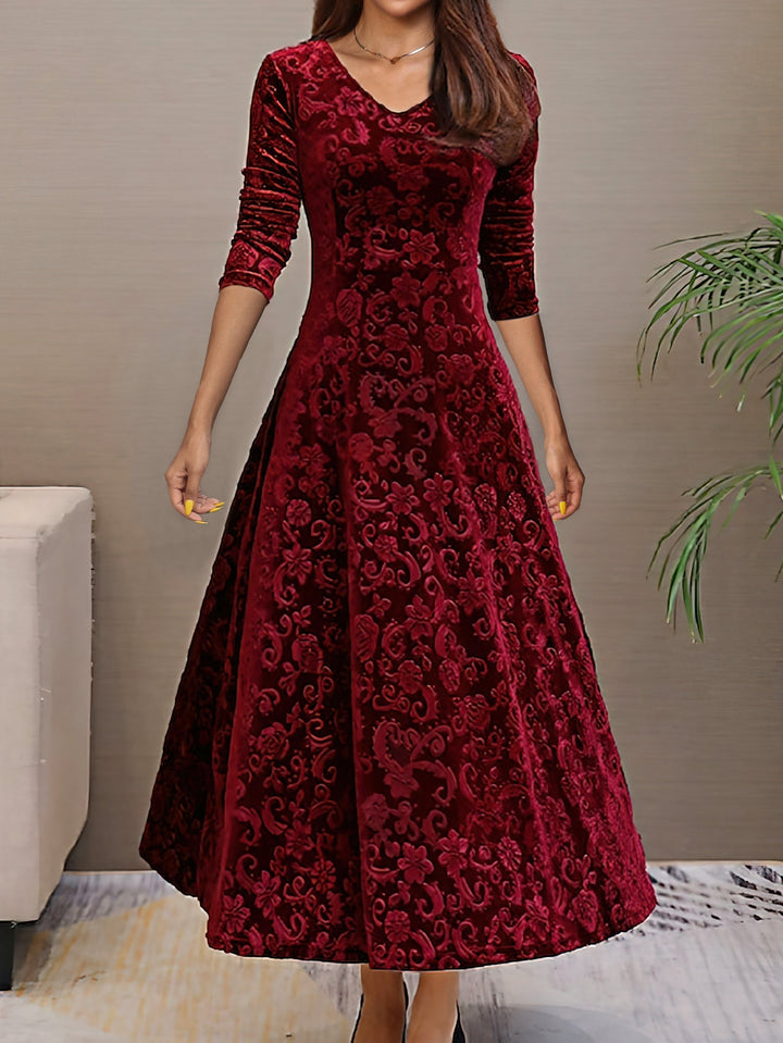 Henrietta - Luxurious Velvet Dress