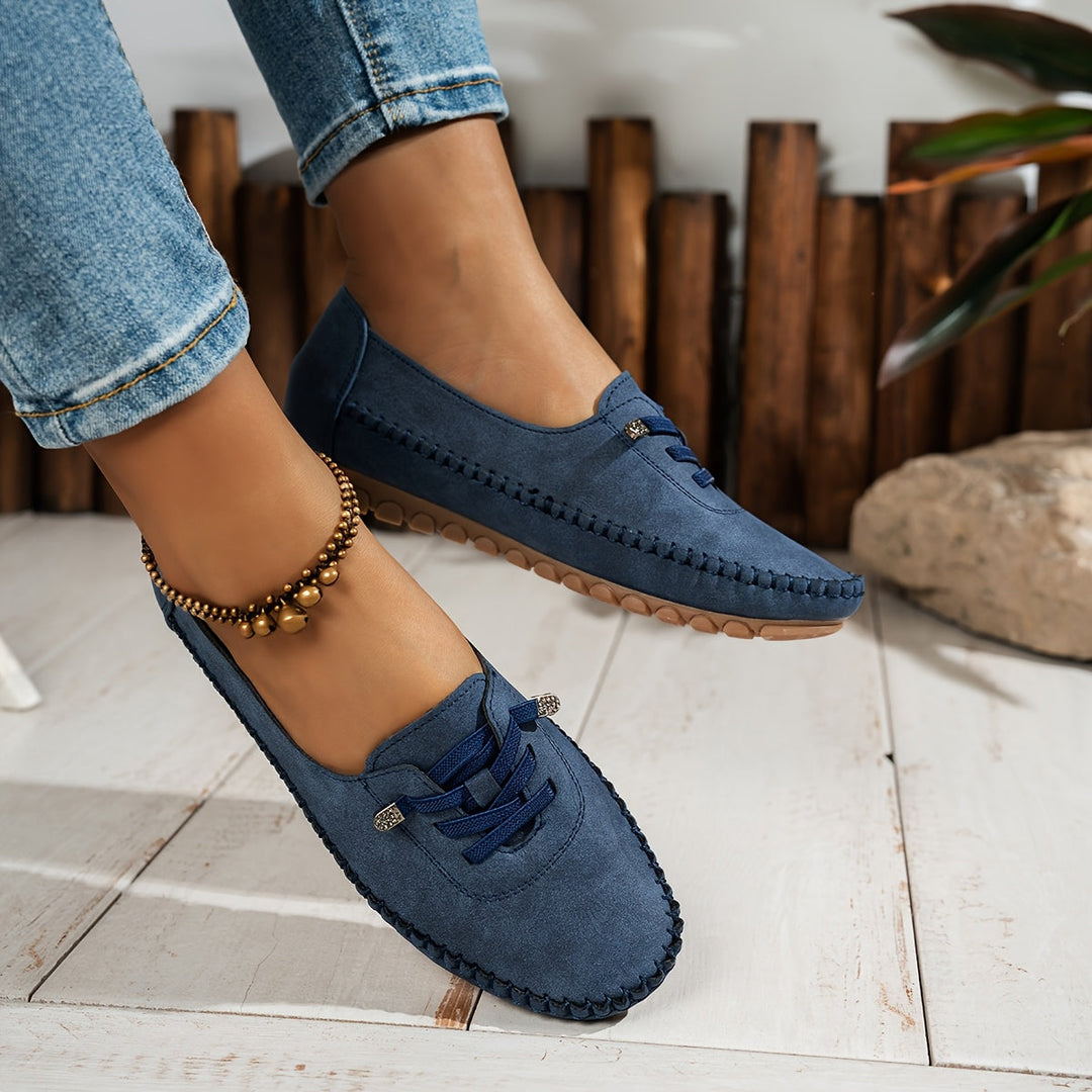 Bonnie - Soft Suede Moccasins