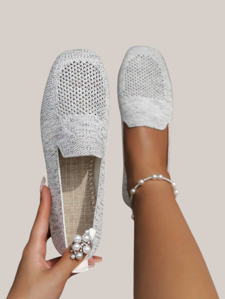 Yelena - Breezy Knit Flats