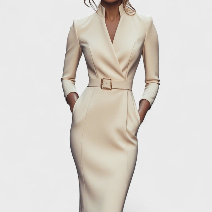 Natasha - Sleek Midi Dress