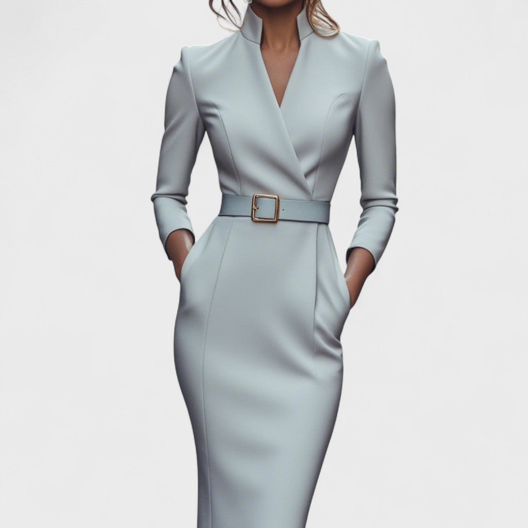 Natasha - Sleek Midi Dress
