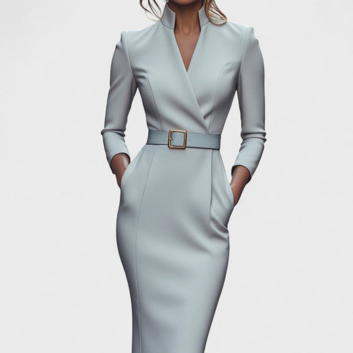 Natasha - Sleek Midi Dress