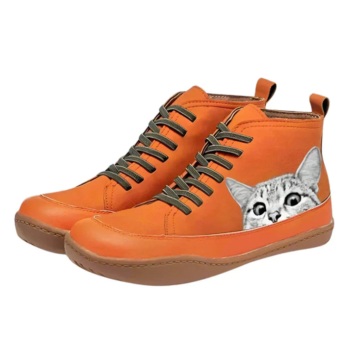 Xabrina - Chic High-Top Sneakers