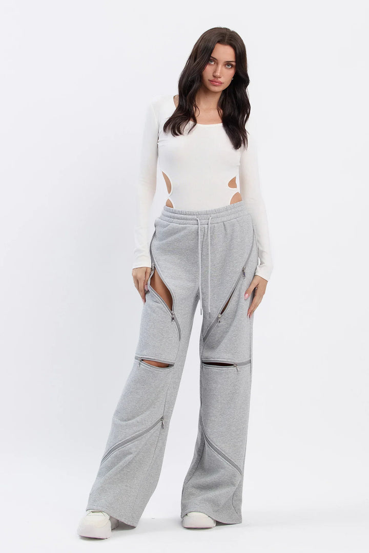 Abigail - Bold Zippered Pants
