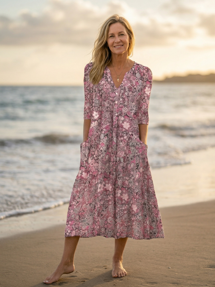 Rachel - Soft Draped Dress