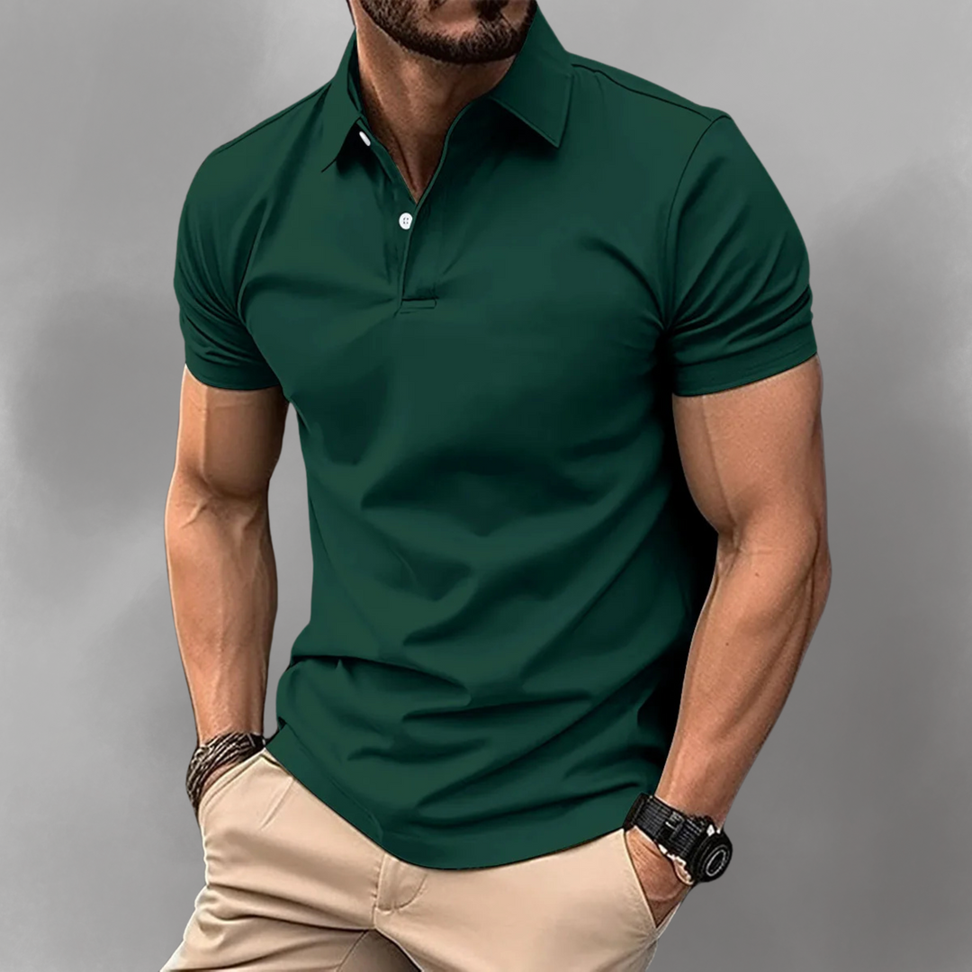 Evan - Sleek Cotton Polo
