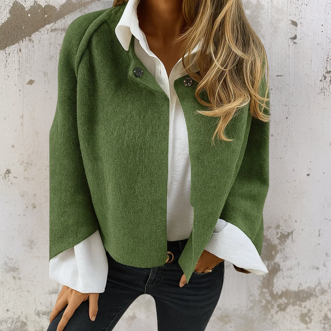 Esme - Plush Cropped Coat