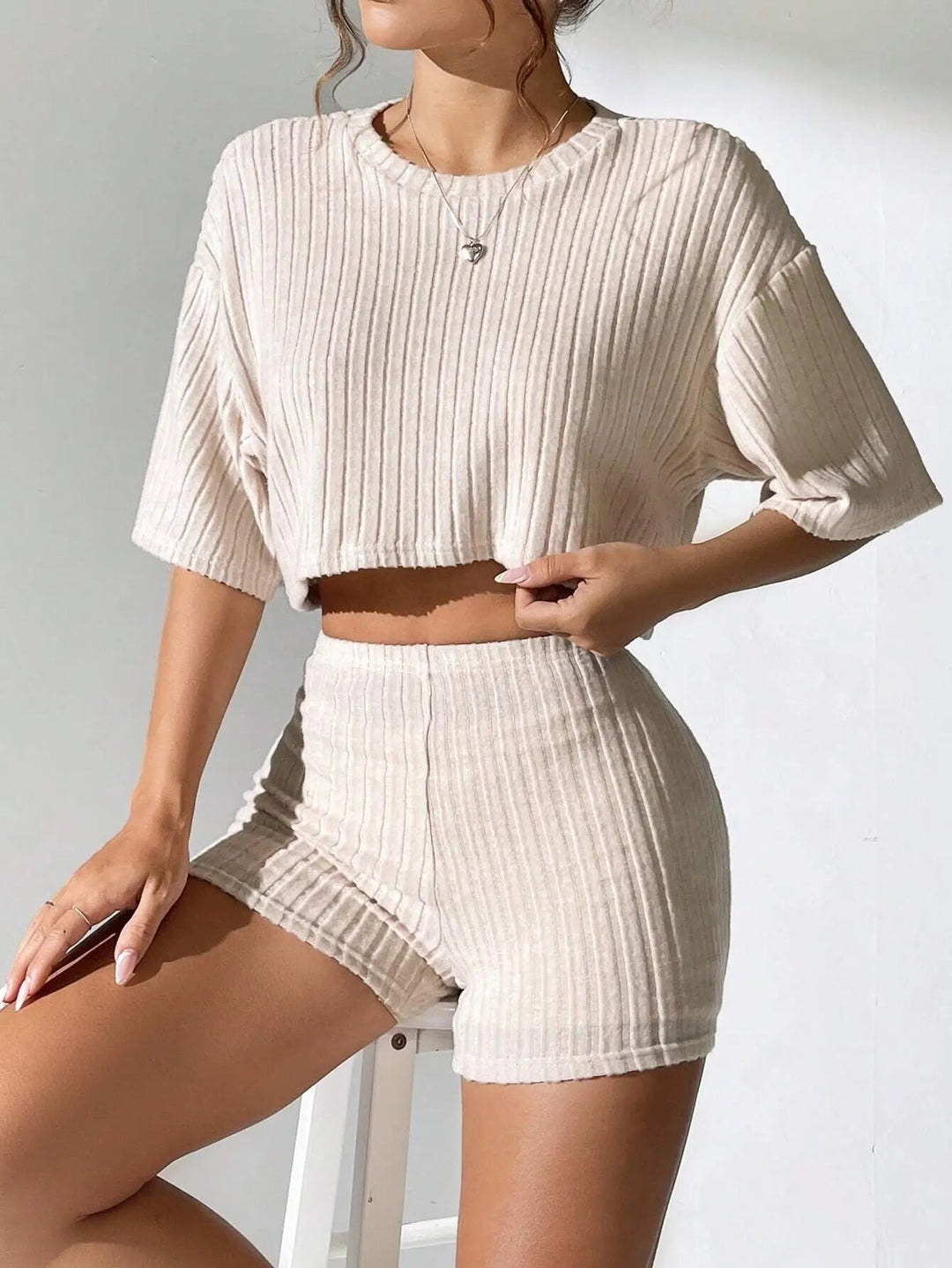 Kiara - Cozy Ribbed Set
