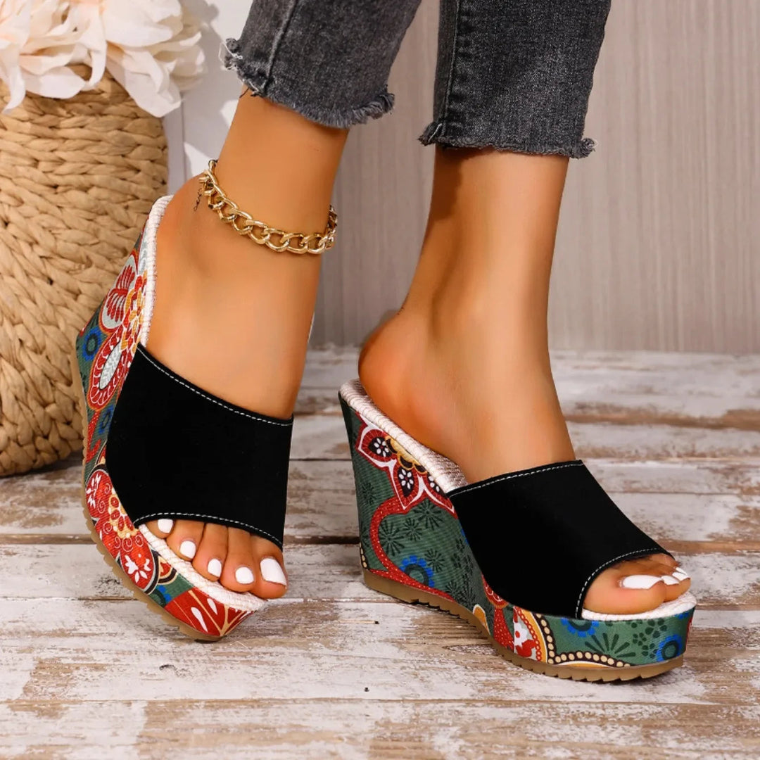 Esme - Vibrant Velvet Sandal