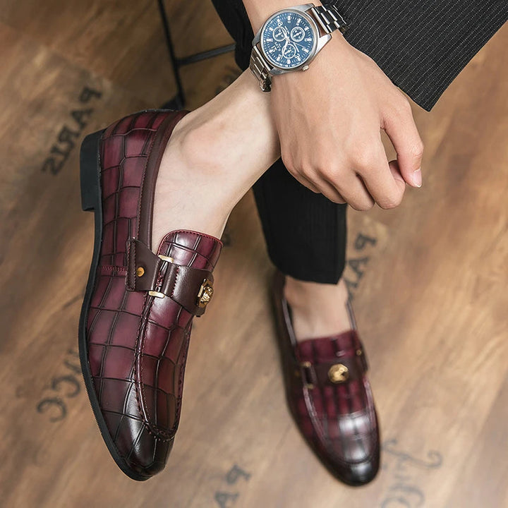 Tristan - Sleek Glossy Loafer