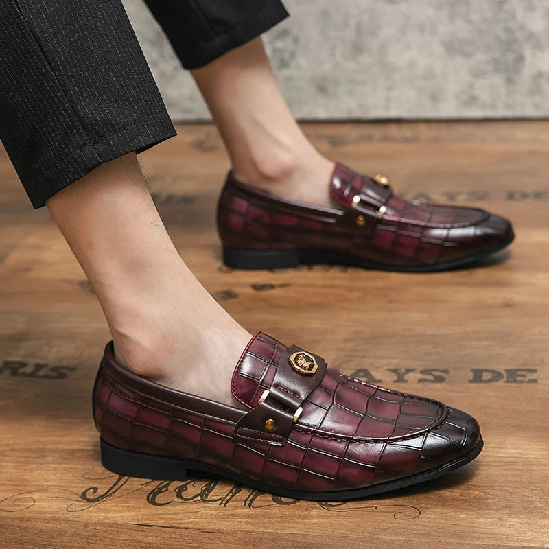 Tristan - Sleek Glossy Loafer