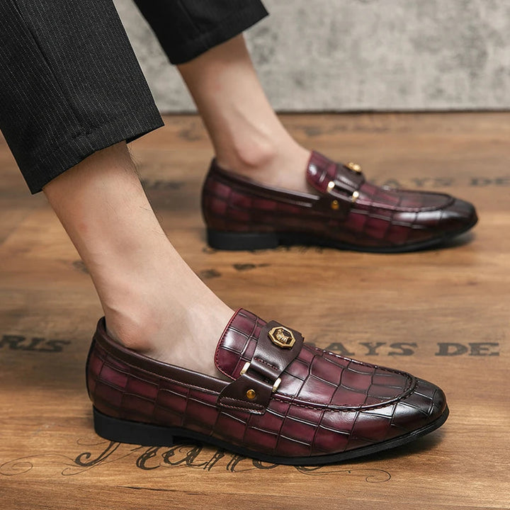 Tristan - Sleek Glossy Loafer