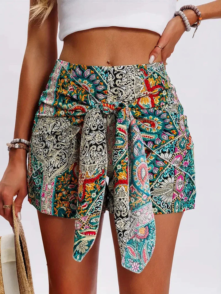 Kiara - Vibrant Cotton Shorts
