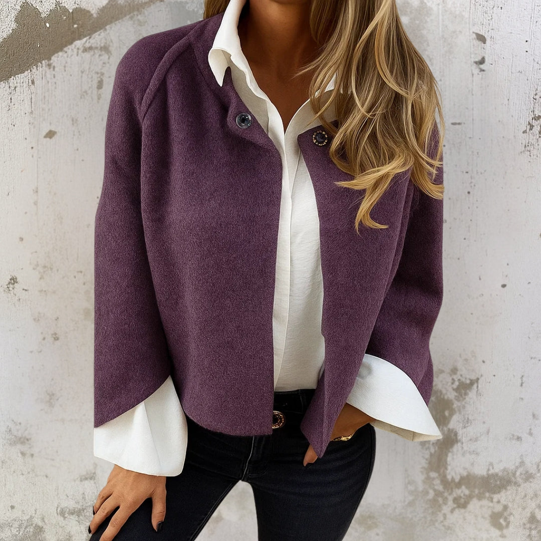 Esme - Plush Cropped Coat