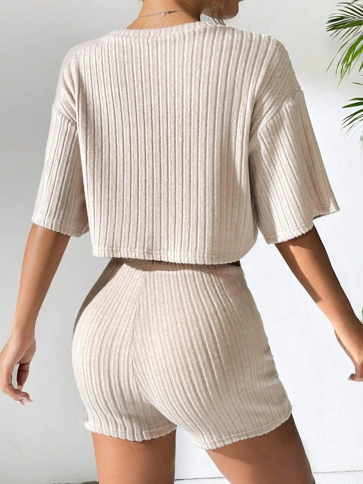 Kiara - Cozy Ribbed Set