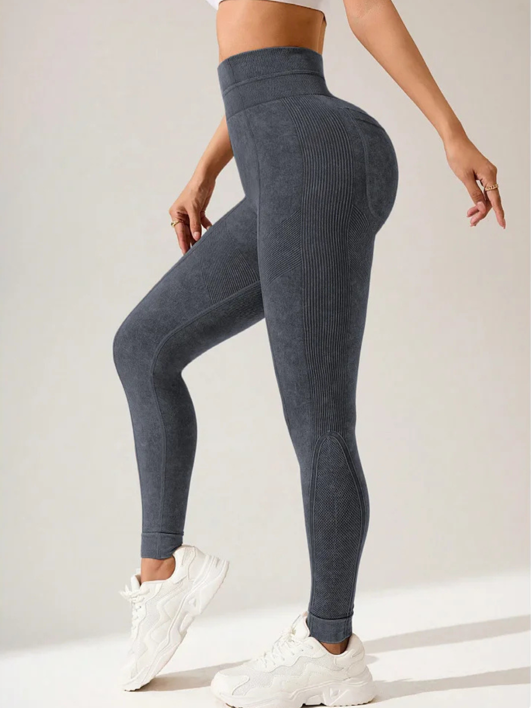 Rhea - Sculpted Denim Leggings