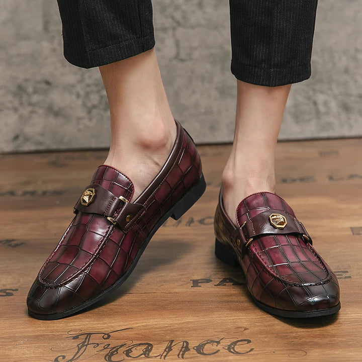 Tristan - Sleek Glossy Loafer