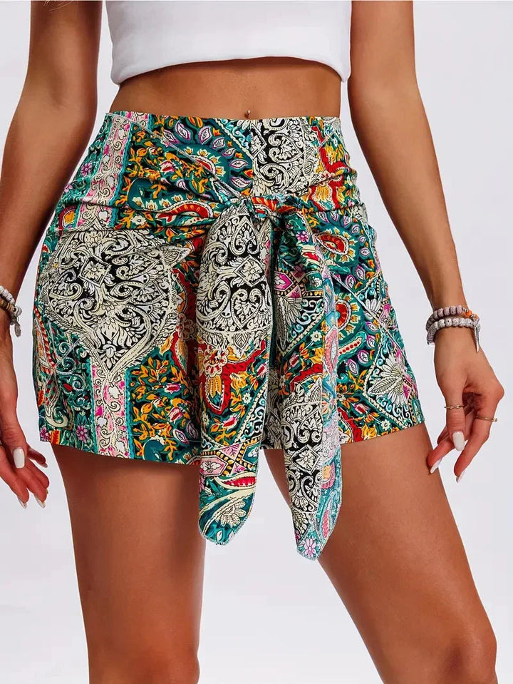 Kiara - Vibrant Cotton Shorts