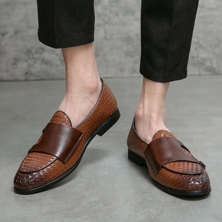 Anson - Polished Woven Loafer