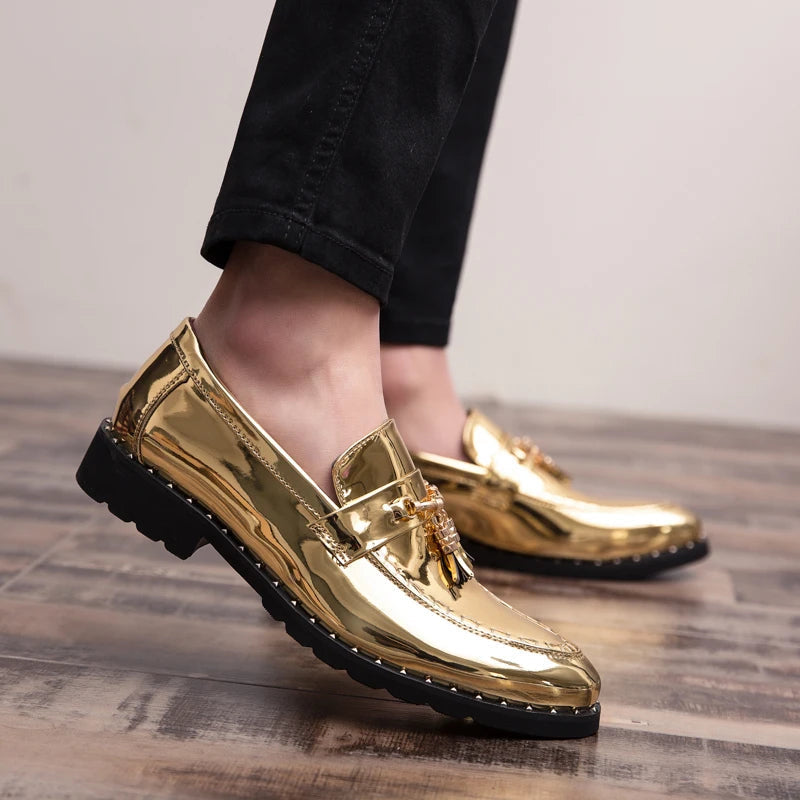 Terancio - Polished Leather Loafers