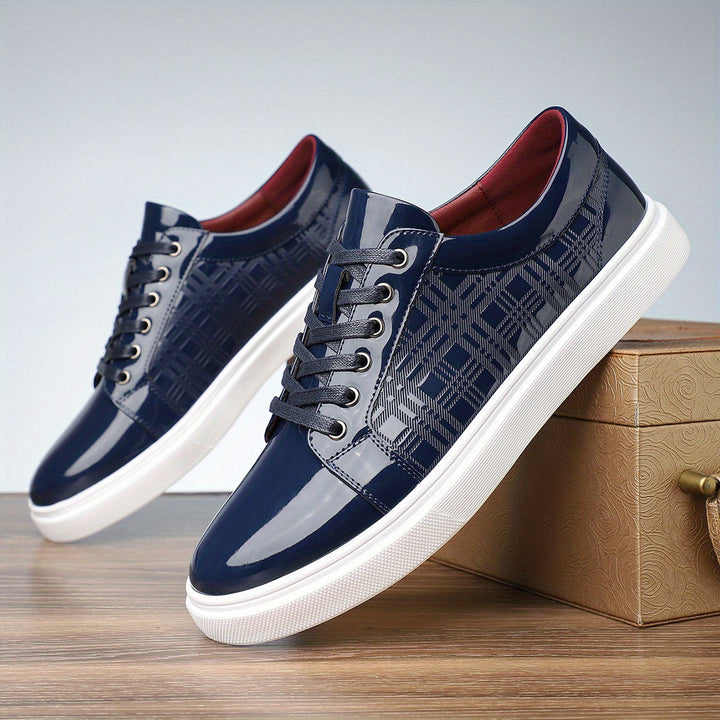 Lennox - Sleek Leather Sneakers
