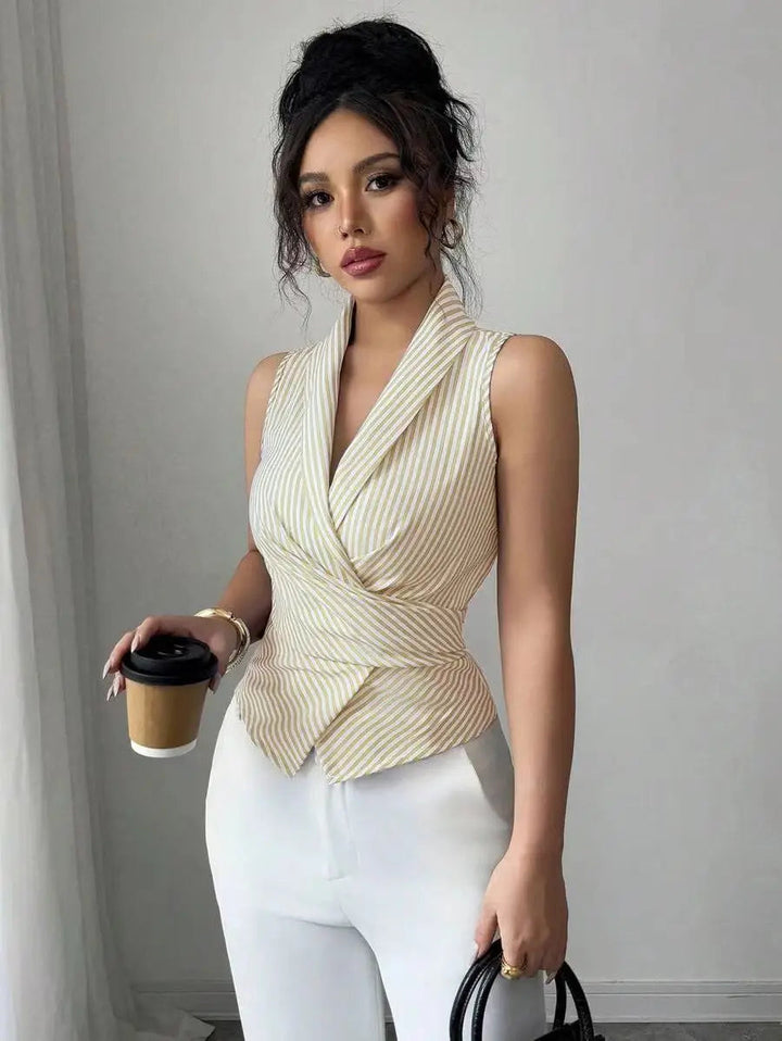 Joanna - Smooth Satin Blouse