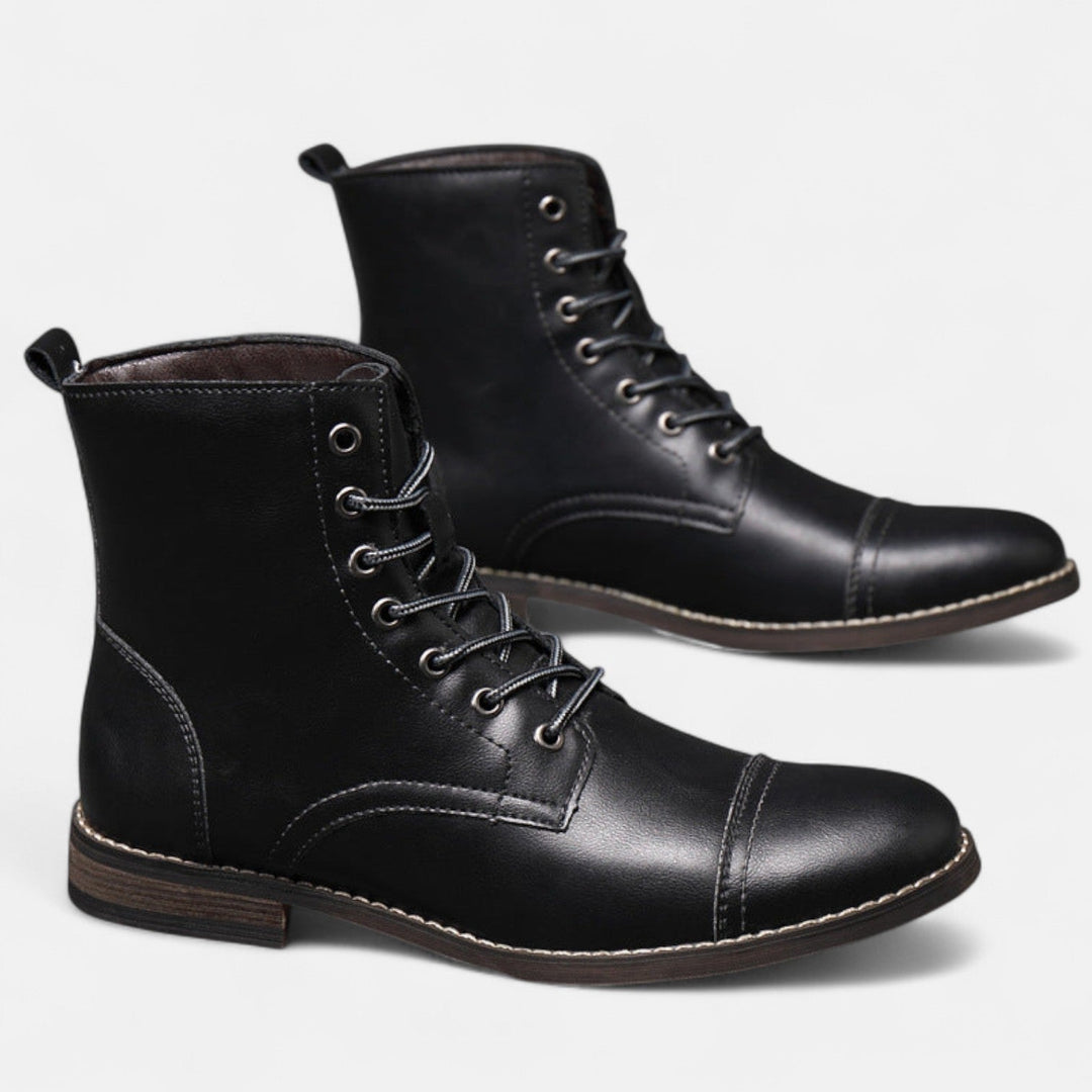 Alaric - Luxe Leather Boots