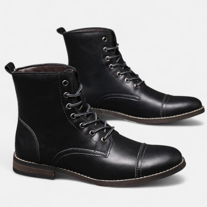 Alaric - Luxe Leather Boots