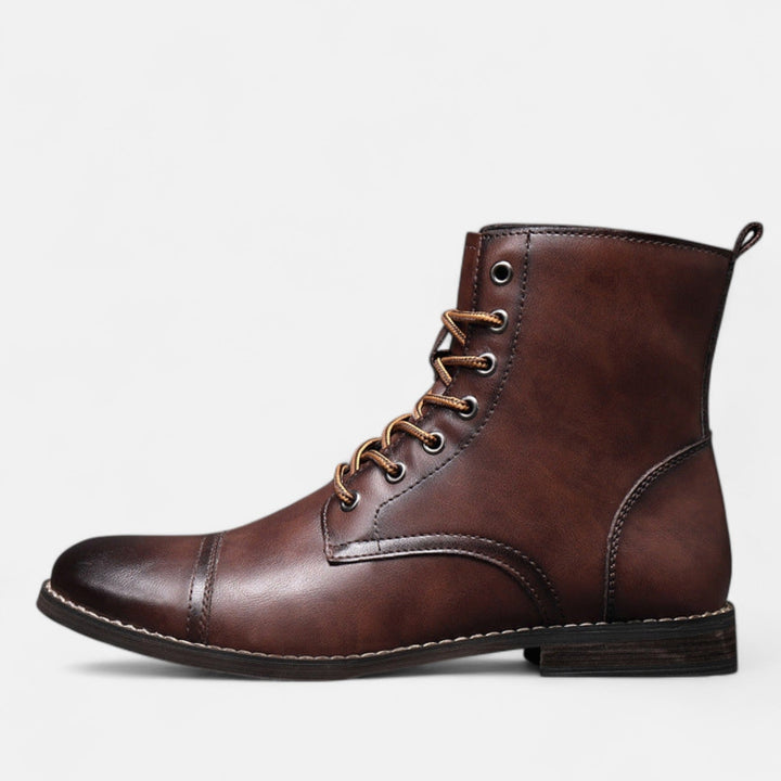 Alaric - Luxe Leather Boots