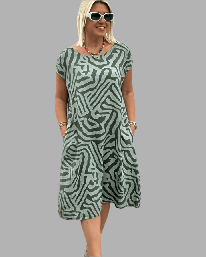 Frida - Soft Printed Dress
