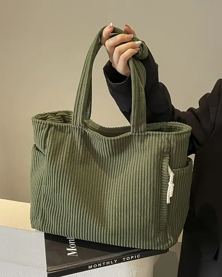 Jean - Cozy Ribbed Bag