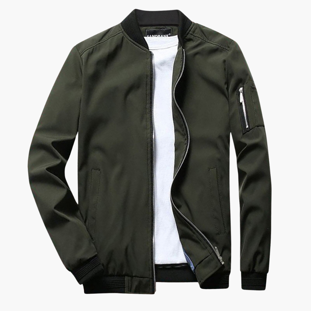 Walker - Sleek Satin Bomber