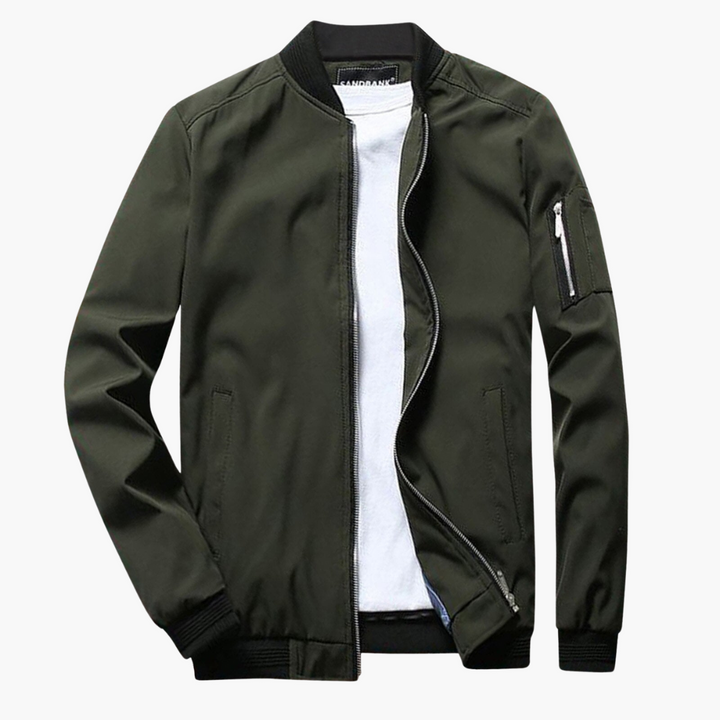 Walker - Sleek Satin Bomber