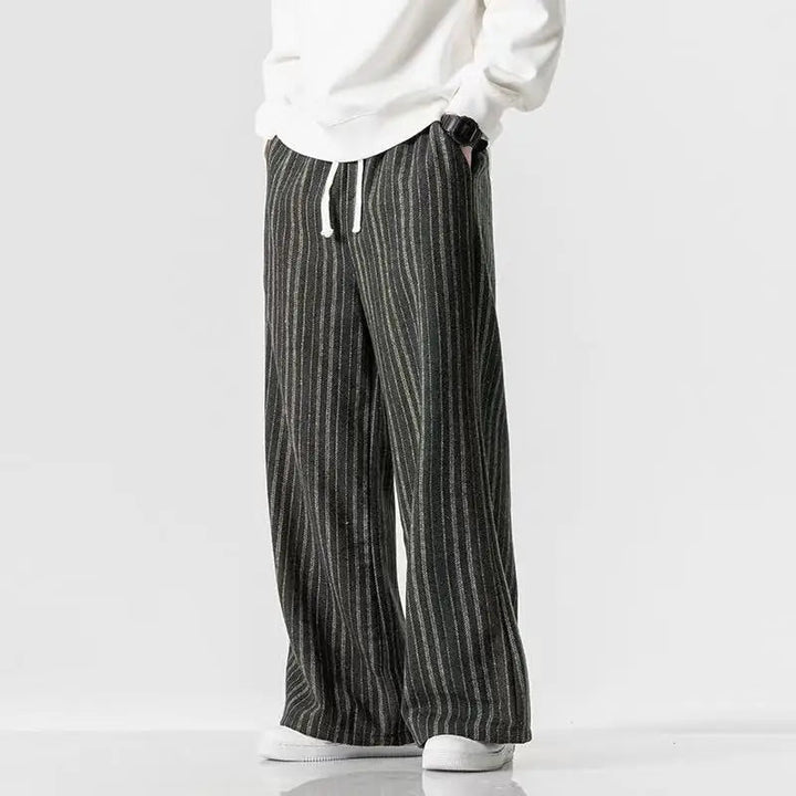 Gareth - Soft Stripe Pants