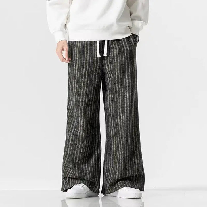 Gareth - Soft Stripe Pants
