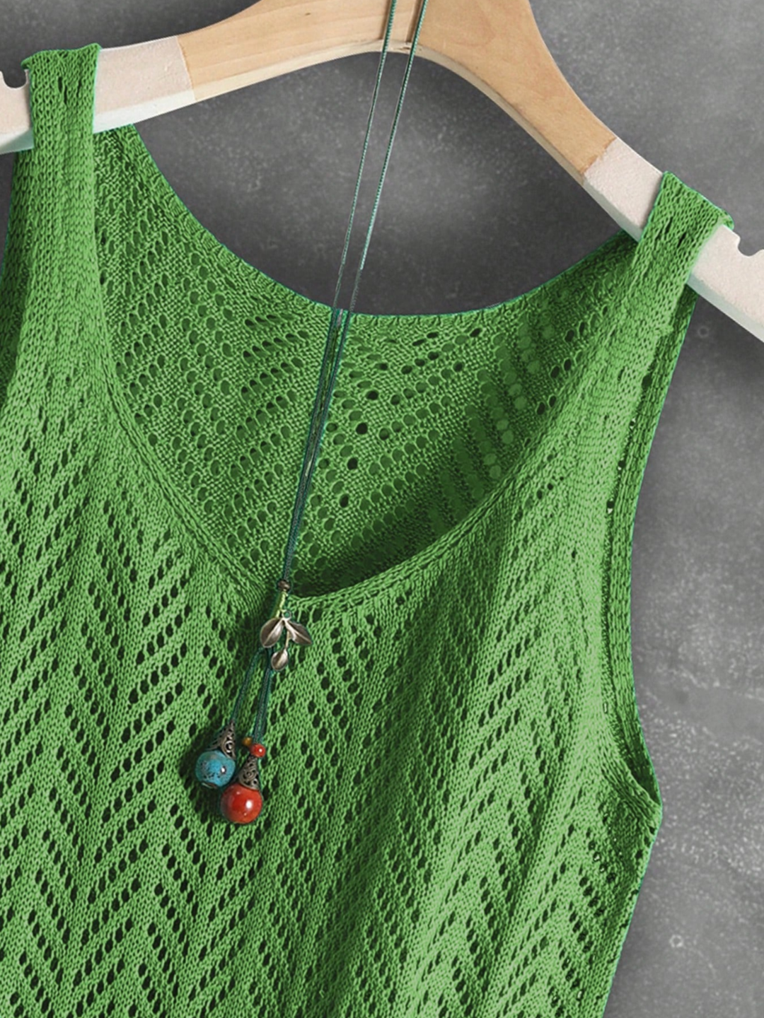 Usha - Breezy Knit Blouse