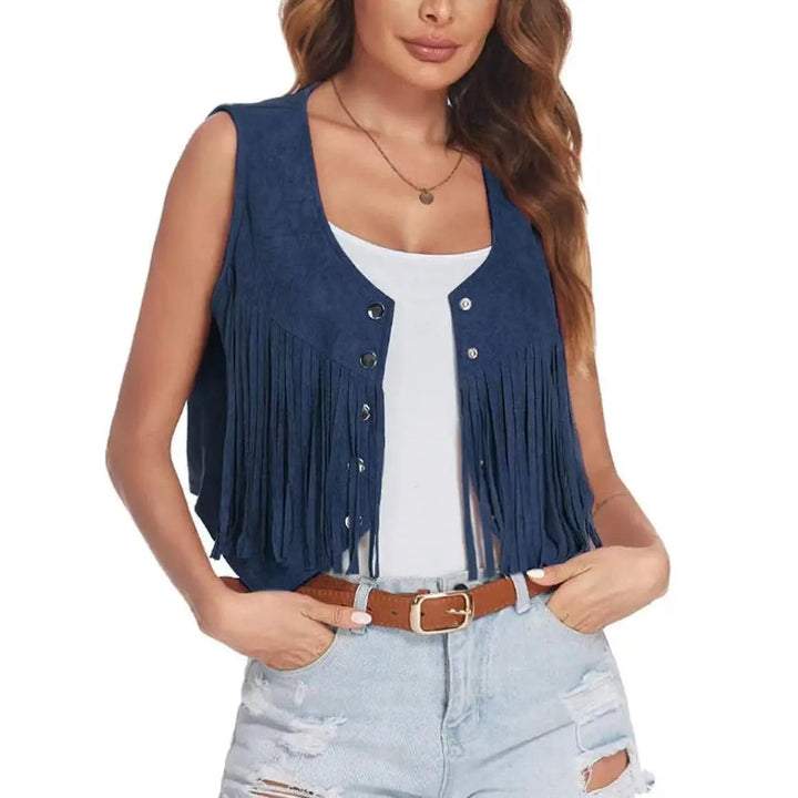 Anastasia - Soft Suede Vest